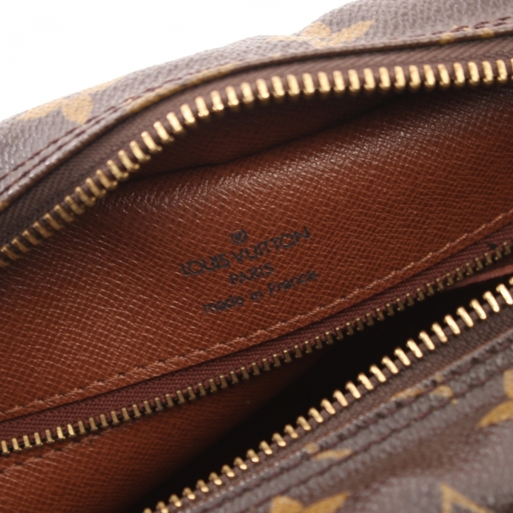 Louis Vuitton Monogram Shoulder Bag Leather Brown - Picture 3 of 7